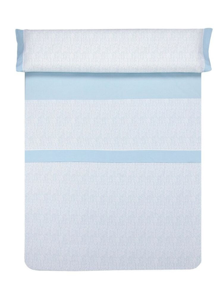 Juego de sábanas tela P31 azul MORA (1)