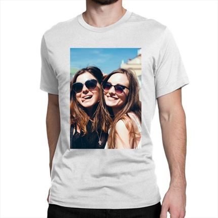 Camiseta hombre personalizada con tu foto | MrRegalos.ES