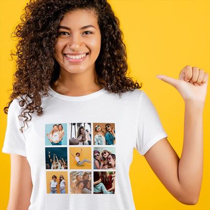 Camiseta mujer personalizada con fotos | MrRegalos.ES
