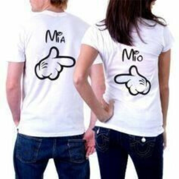 Camiseta pareja MIO&MIA ()