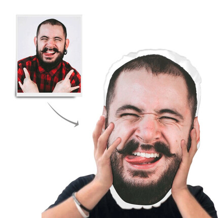 Cojin cara personalizado