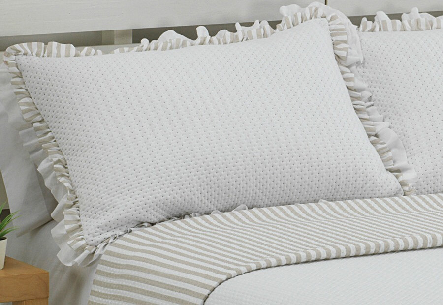 Colcha beige reversible  Manacor DOLZ (2)