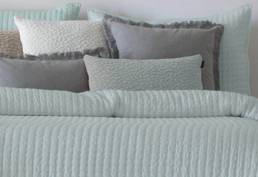 Colcha Bouti Azara  FUN&DECO color verde (1)