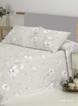 Colcha bouti beige Alisa de POLO POLO