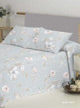 Colcha bouti gris Alisa de POLO POLO