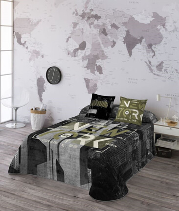 Compra colcha estampado New York