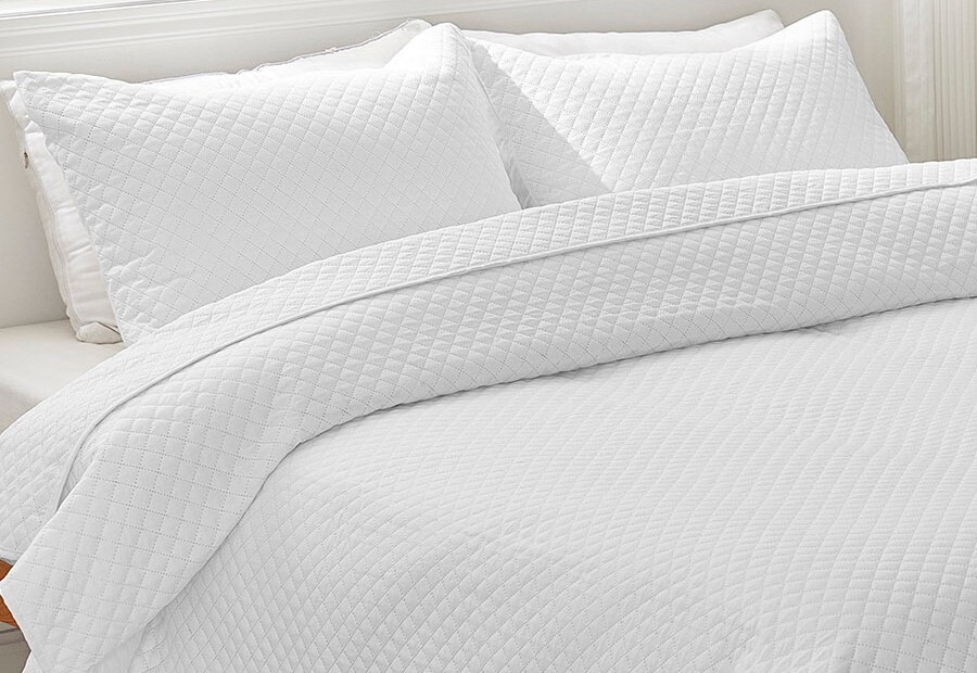 Colcha Bouti Reversible Bicolor ICELANDS Demi Moore Blanco (1)