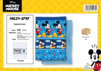 Colcha Mickey Mouse