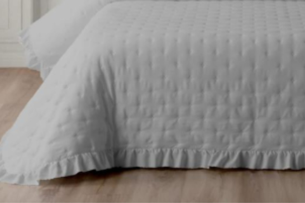 Colcha Gris Napoli de Miracle Home (1)