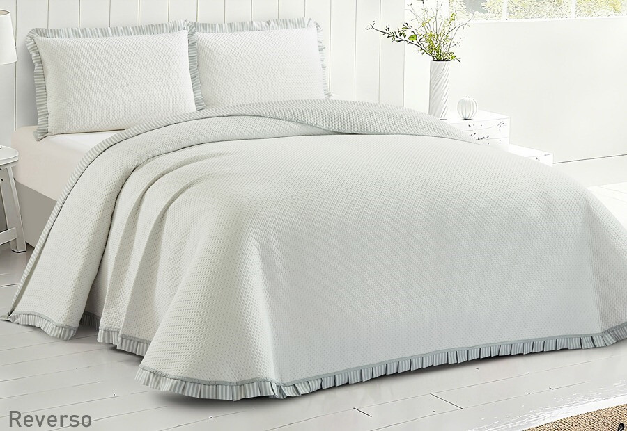 Colcha gris reversible  Ibiza DOLZ (3)
