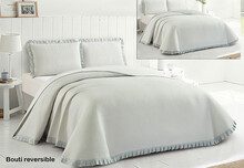 Colcha gris reversible  Ibiza DOLZ