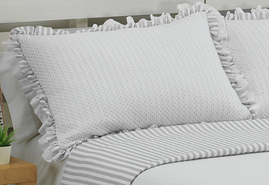 Colcha gris Reversible Manacor DOLZ (2)