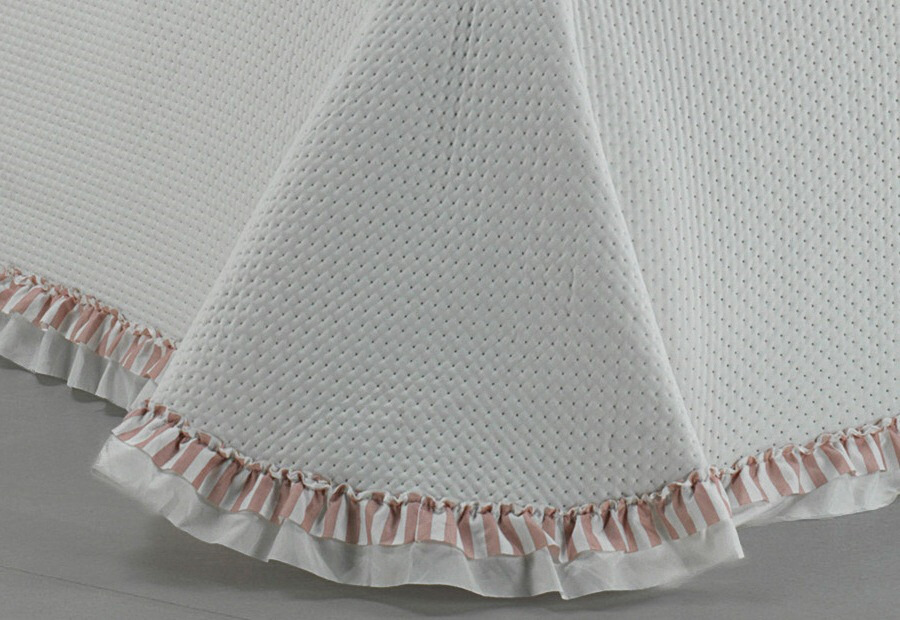 Colcha rosa reversible Manacor DOLZ (3)