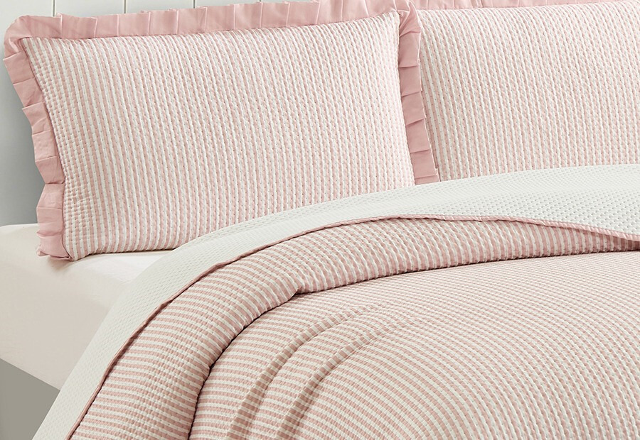 Colcha rosa reversible  Ibiza DOLZ (2)