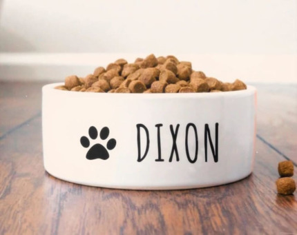 Cuenco Cerámica Perro Personalizado