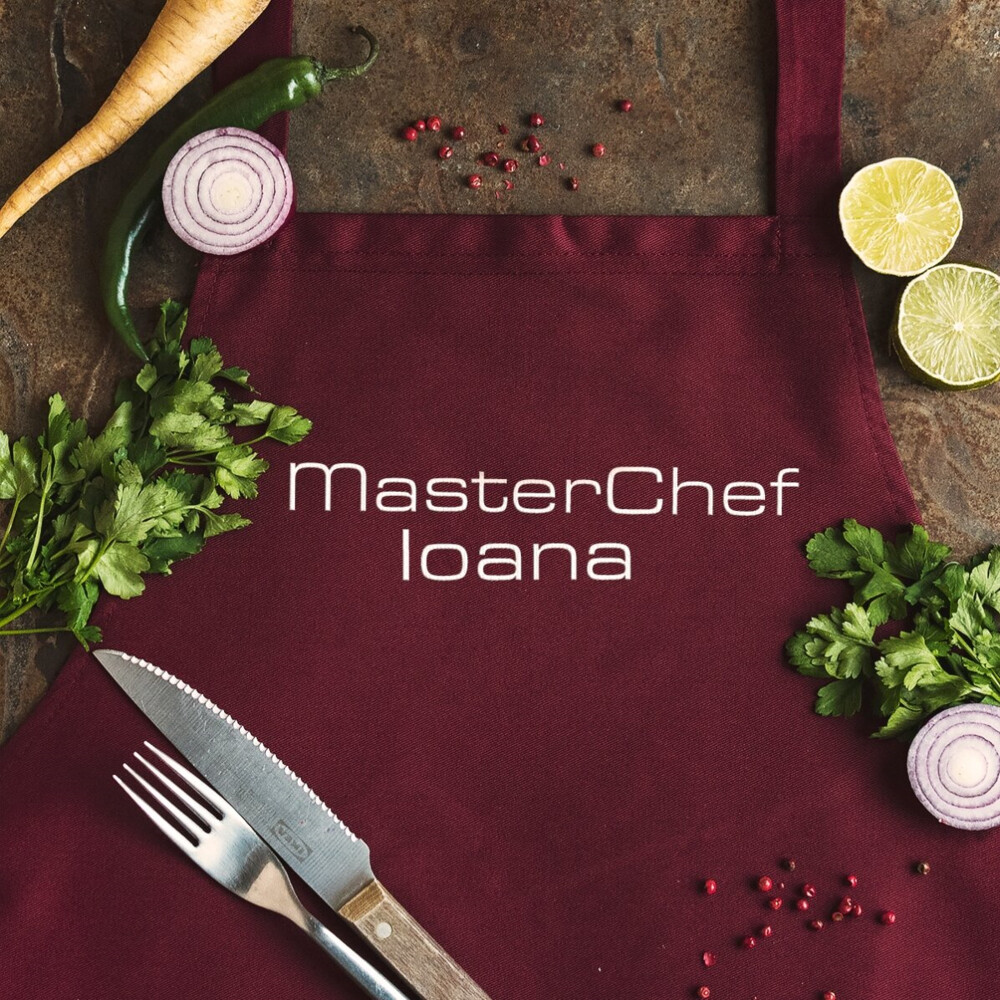 Delantal bordado Master Chef ()