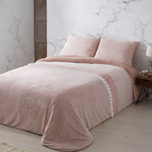 Edredón borreguito rosal nude - Doko de Manterol