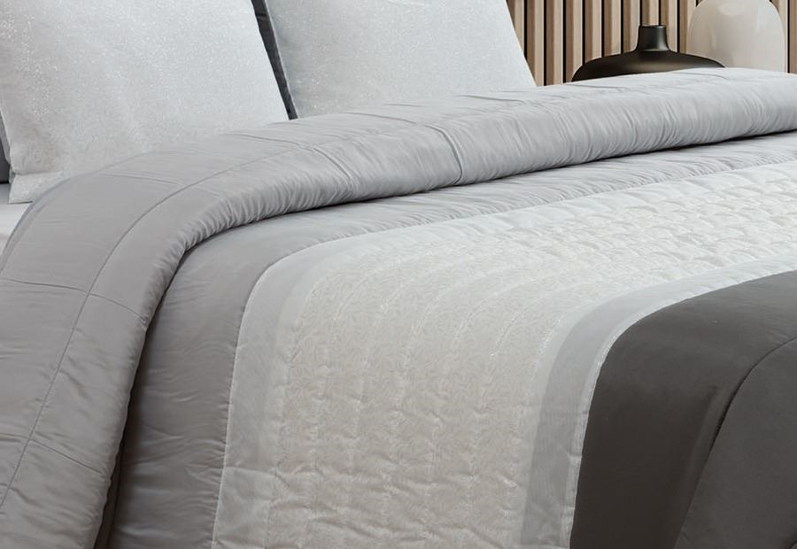 Edredón Comforter + Cojines Jacquard  Malu (1)