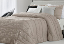 Edredón Comforter Liso FUNDECO Soft Touch Provenza beige