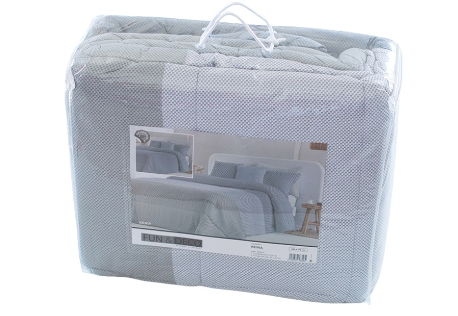 Edredón Comforter Reversible FUNDECO Estampado Kenia (3)