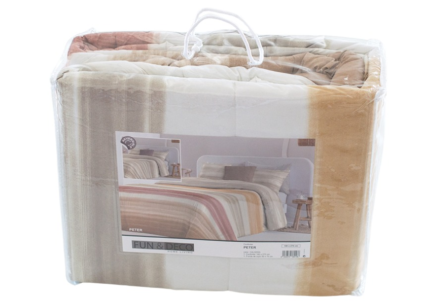 Edredón Comforter Reversible FUNDECO Estampado Peter caldera (3)