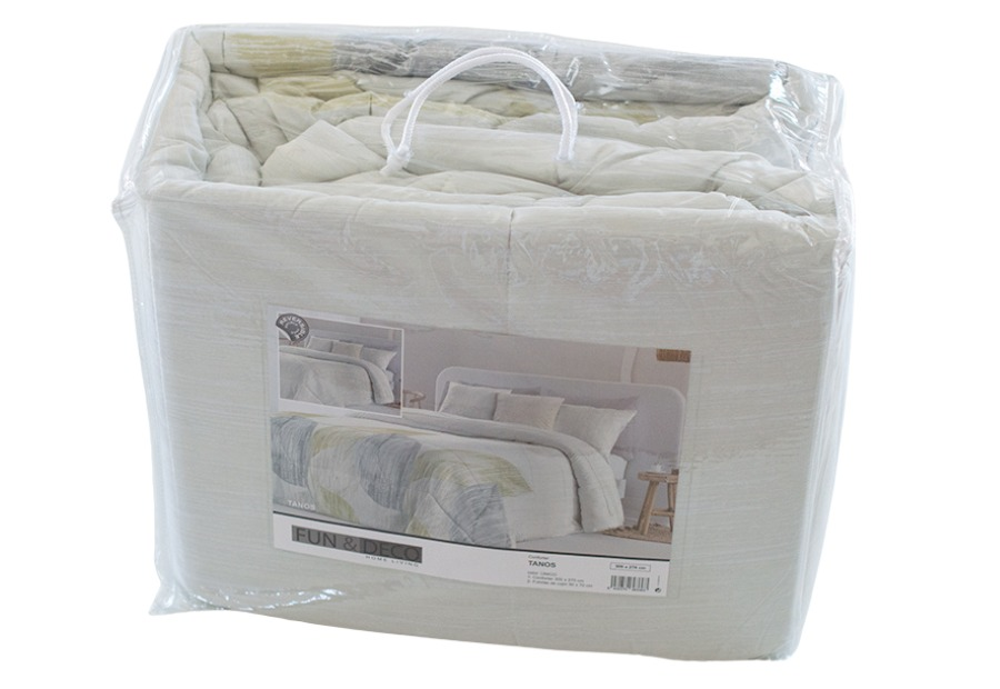 Edredón Comforter Reversible FUNDECO Estampado Tanos (3)