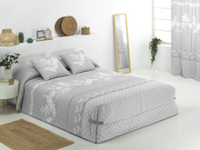 Edredón Conforter Victoria gris