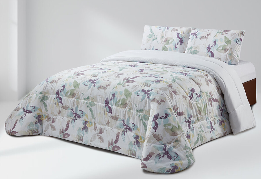 Edredón Duvet Nórdico Estampado CLARA VIDAL Arabel verde ()