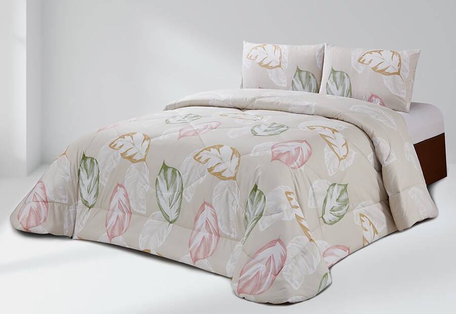 Edredón Duvet Nórdico Estampado CLARA VIDAL Narala beige ()