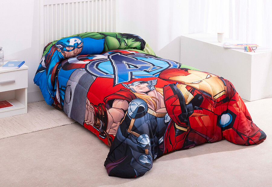 Edredón Duvet Nórdico Estampado Licencia AVENGERS ()