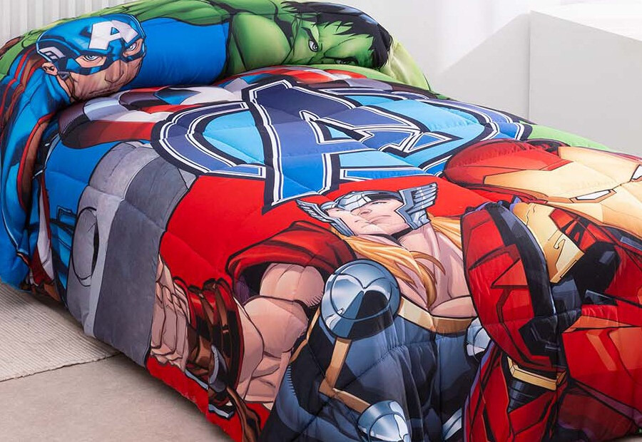 Edredón Duvet Nórdico Estampado Licencia AVENGERS (1)