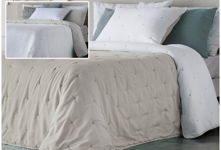 Edredón Nórdico Comforter Doble Cara FUNDECO Polare Lino ()