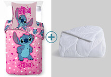 Pack Funda Nórdica+Relleno Nórdico LICENCIA Lilo & Stitch rosa