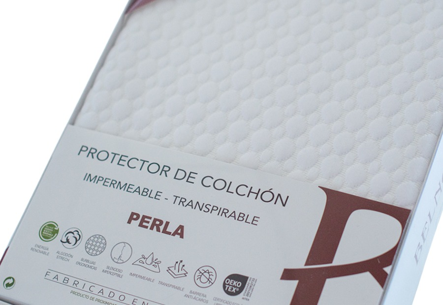 Protector Colchón Impermeable-Transpirable BELNOU Silence Perla (3)