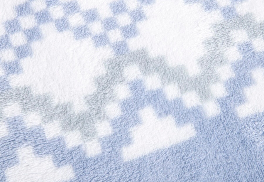 Sábana Invierno Coralina KARAMELO Premium Doble Cara Idania azul (2)