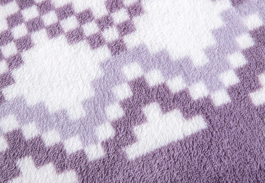 Sábana Invierno Coralina KARAMELO Premium Doble Cara Idania lila (3)