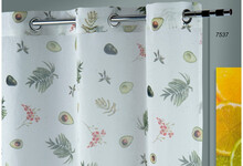 Set 2 Cortinas Cocina 100x150cm IDEAL TEXTIL Aguacate