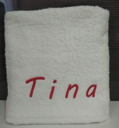 Compra toalla personalizada con bordado | MrRegalos.ES