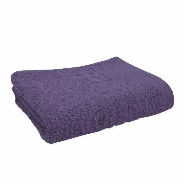 Toalla de Rizo Greek Border Morado (1)