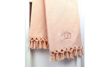 Toalla Pareo Coral Pastel Manterol / 85x145 cm