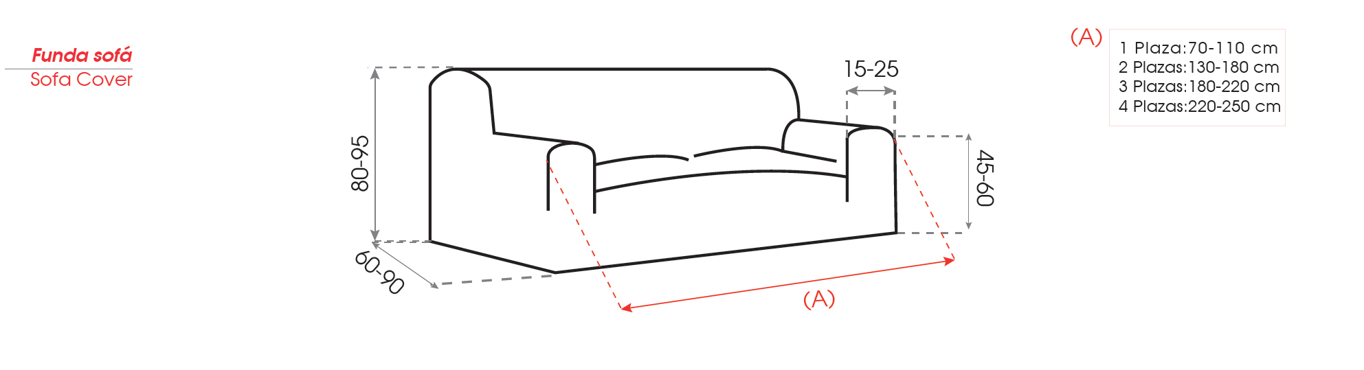 Mrdidas de funda sofa elastica Belmarti